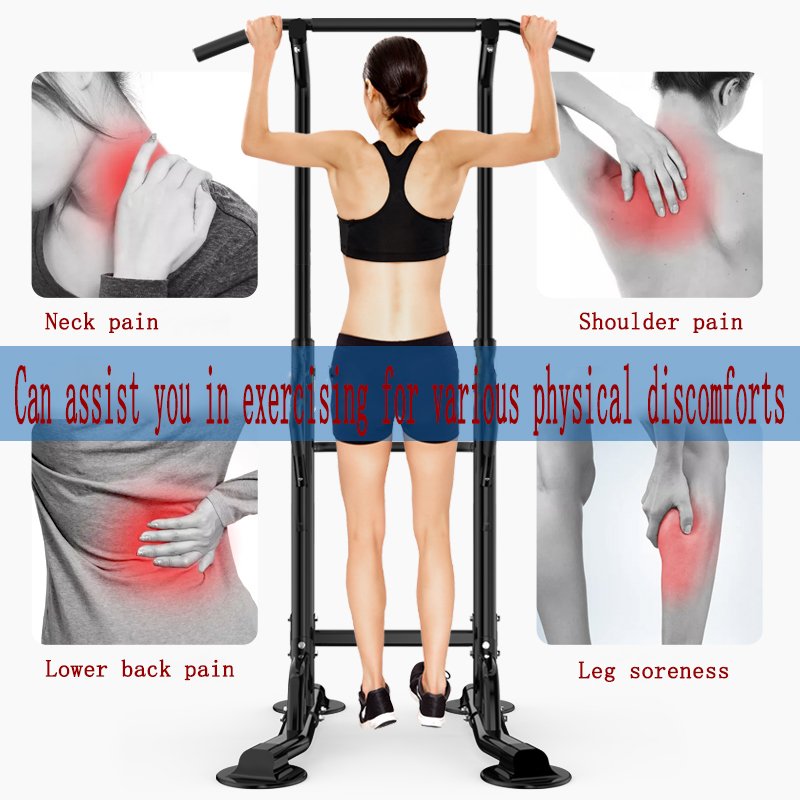 MK-4001D Horizontal Bar Pull-Up Training for Muscle Conditioning MK-4001D horizontal bar pull-up training promoting back and upper body conditioning