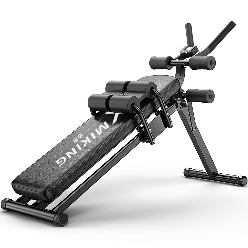 MK-4062 waist-enhancing machine abdominal board with steel frame and padded bench