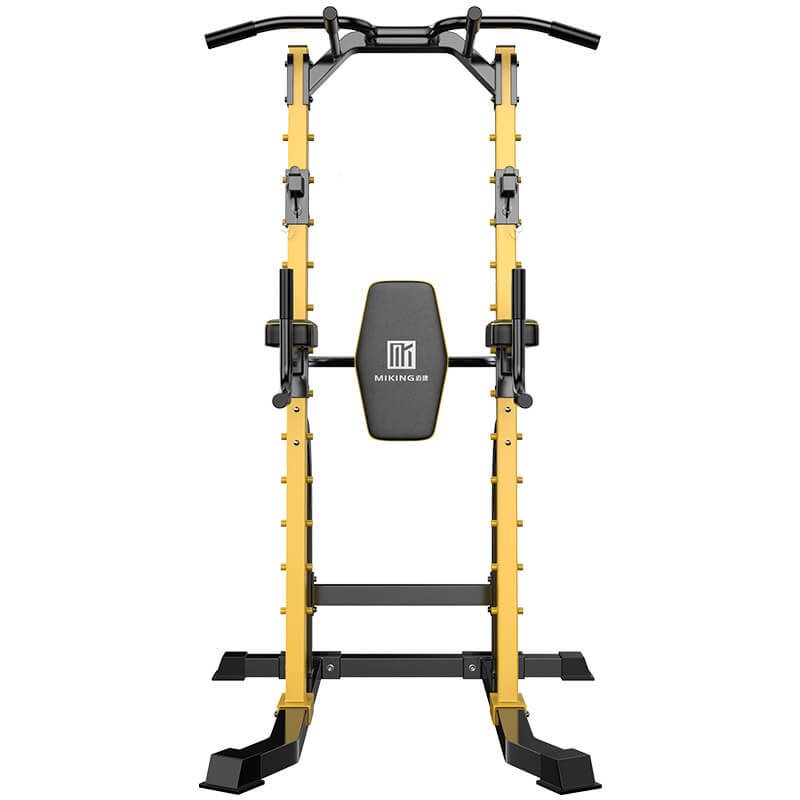 MK-680 Horizontal Bar Upright Structure and Back Support Pad MK-680 Horizontal Bar pull up bar with vertical posts dip station and padded backrest