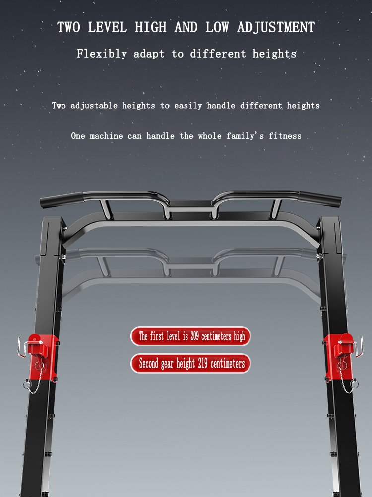 MK-780 Horizontal Bar Adjustable Height Pull Up Station MK-780 horizontal bar commercial pull up bar with adjustable height design