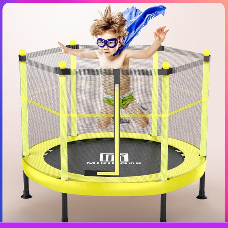 MK-ZD001 Trampoline Commercial Grade Indoor Design MK-ZD001 trampoline compact indoor design with enclosed safety net structure