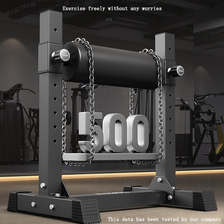Q2 Squat Machine Load Capacity Test for Commercial Use Q2 Squat Machine demonstrating 500 lb load bearing capacity